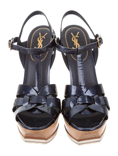 ysl tribute sandal saks|ysl tribute platform.